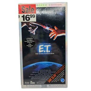 E.T.: The Extra-Terrestrial Boxed Edition VHS - Digitally Mastered THX Sealed